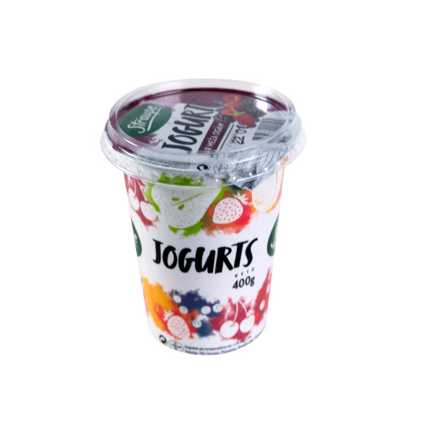 Jogurts ar meža ogām fas.0.4