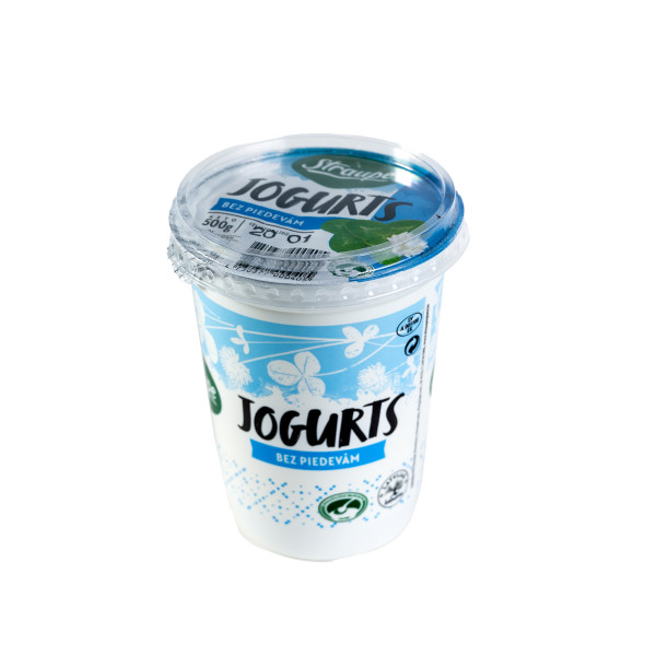 Jogurts bez piedevām fas. 0.5